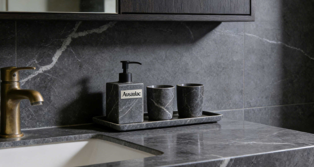 Embracing the Moody Elegance of Grigio Carnico Marble - Ausaulac