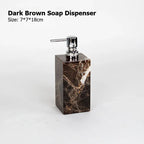 AUSAULAC Dark Emperador Marble Bathroom Accessory - View 9