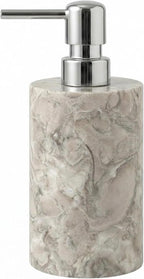 Marble Soap Dispenser, Hand Soap Dispenser for Bathroom Kitchen Countertop - Lotion and Liquid Soap Dispenser (1, Grey)