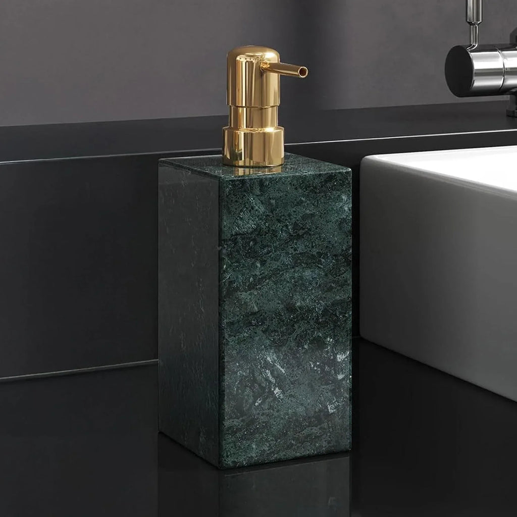 Emerald Marble Soap Dispenser - Ausaulac