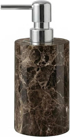 Marble Soap Dispenser, Hand Soap Dispenser for Bathroom Kitchen Countertop - Lotion and Liquid Soap Dispenser (1, Coffee)