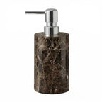 Marble Soap Dispenser, Hand Soap Dispenser for Bathroom Kitchen Countertop - Lotion and Liquid Soap Dispenser (1, Coffee)