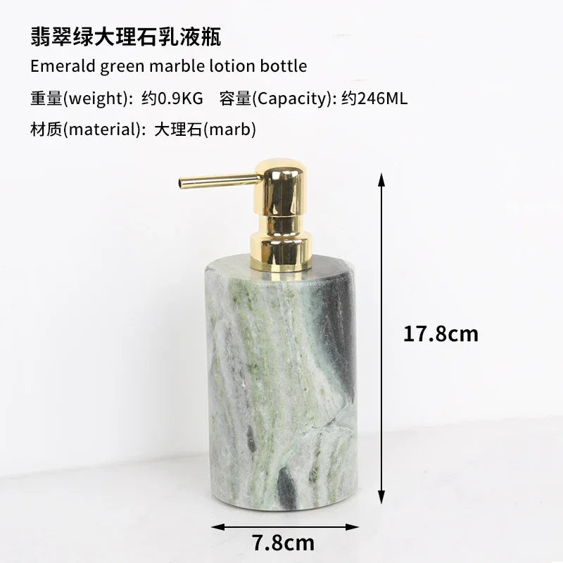 AUSAULAC Emerald Green Marble Bathroom Accessory - View 6