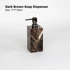 AUSAULAC Dark Emperador Marble Bathroom Accessory - View 12