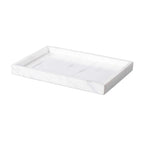 AUSAULAC Natural Stone Luxury marble vanity tray for bathroom countertop - Luxury Natural Stone Home Decor