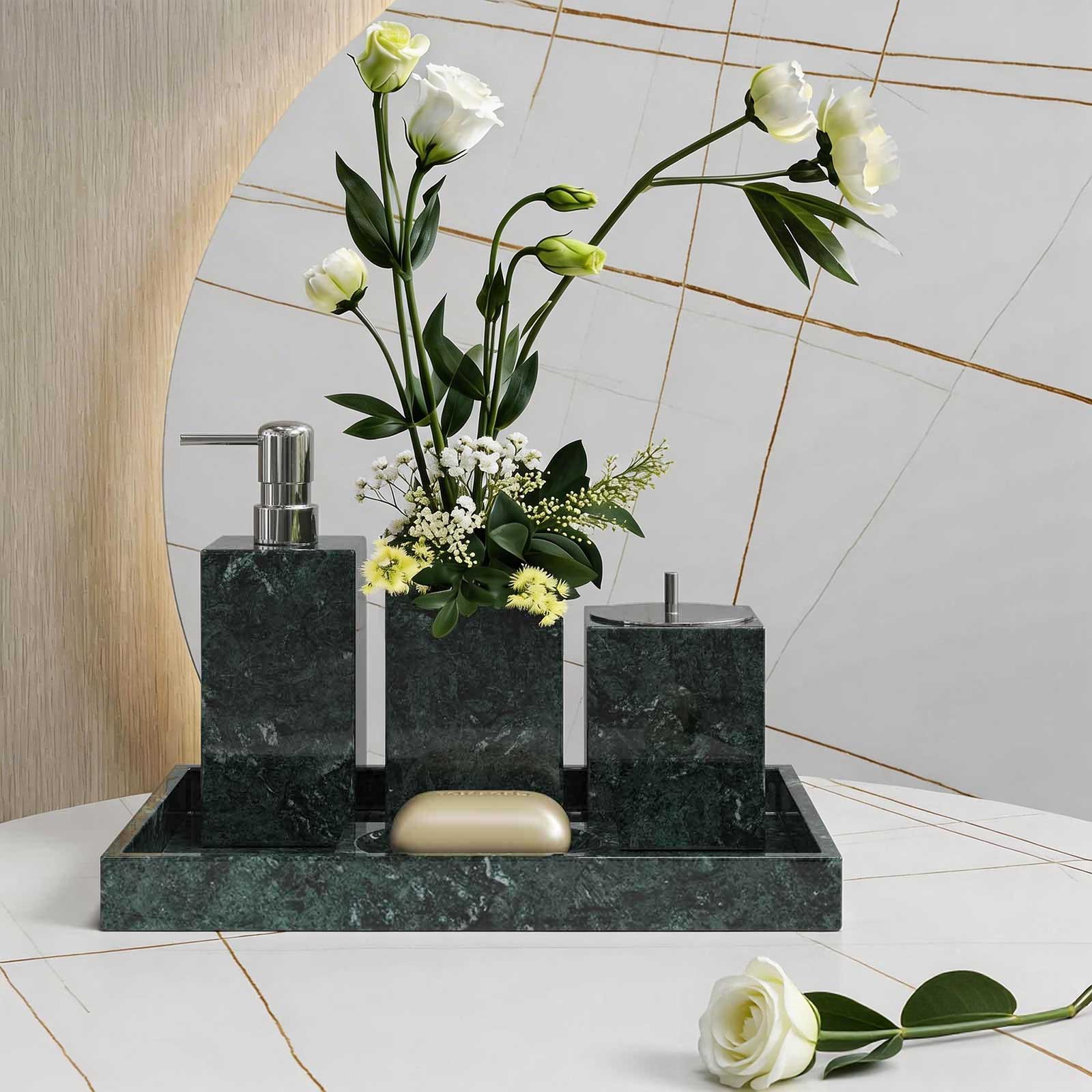 The Emerald Marble Vanity Suite