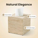 AUSAULAC Marble tissue box on luxury countertop - Modern Luxury Design